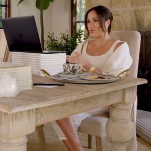 New CO Ivory White Cashmere Knit Button Cardigan